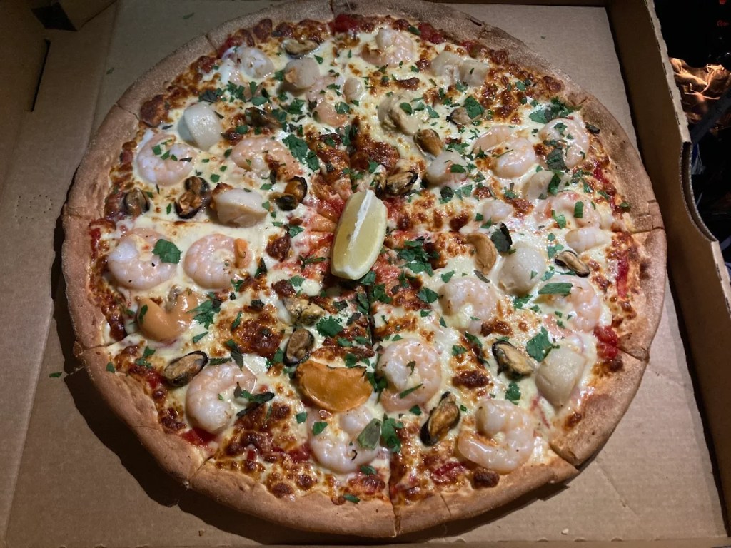 Butter Crust Pizza and Kebab